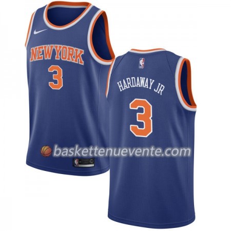 Maillot Basket New York Knicks Tim Hardaway Jr 3 Nike 2017-18 Bleu Swingman - Homme